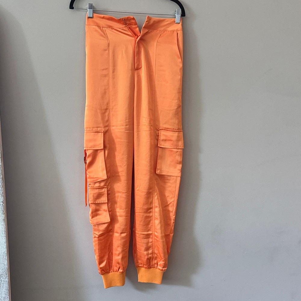 AKIRA Vibrant Orange Pants